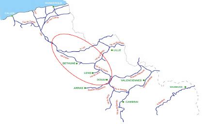 Réseau de voies navigables du nord de la France Download Scientific