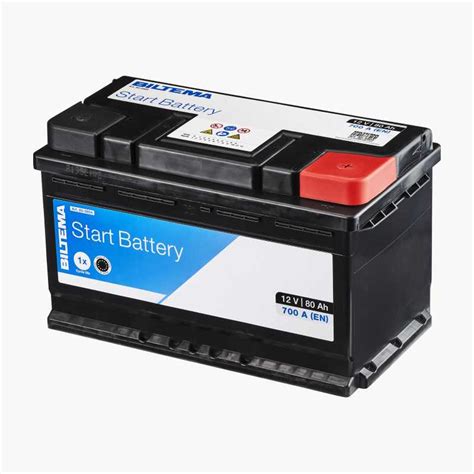 Starter Battery Smf V Ah Biltema Dk