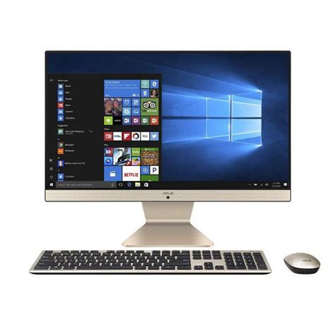 Pc De Bureau All In One Asus Vivo Aio Dual Core Go To Noir V Gak