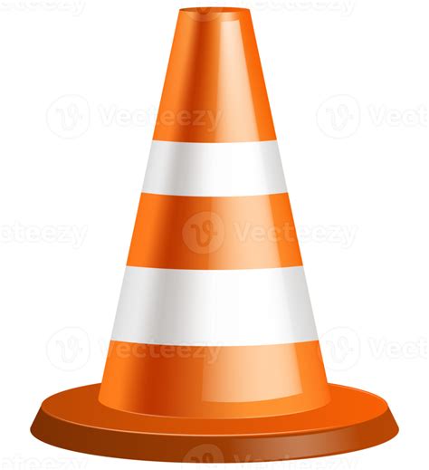 Orange Traffic Cone 14585750 Png
