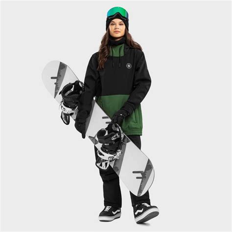 Dámská Snowboardová Bunda W1 W Evergreen Siroko Decathlon