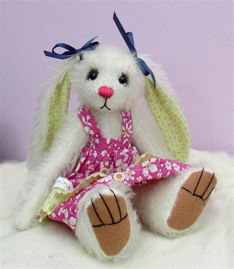 Sasha Rabbit Pdf Soft Toy Bunny Sewing Pattern Digital Etsy