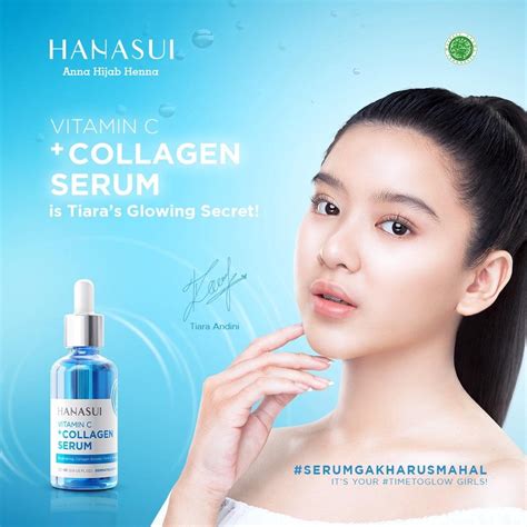 Jual Hanasui Vitamin C Collagen Serum New Look Improved Formula