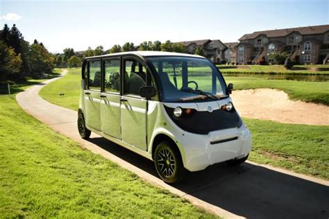 Polaris Gem E Golf Cart Neighborhood Electric Shuttle Vehicle