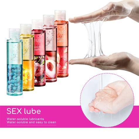 Edible Fruit Flavor Adult Lubricant Gel Lube Edible Oral Sex Sexual