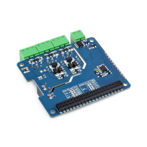 Isolated Rs485 Can Hat B For Raspberry Pi 2 Ch Rs485 And 1 Ch Can