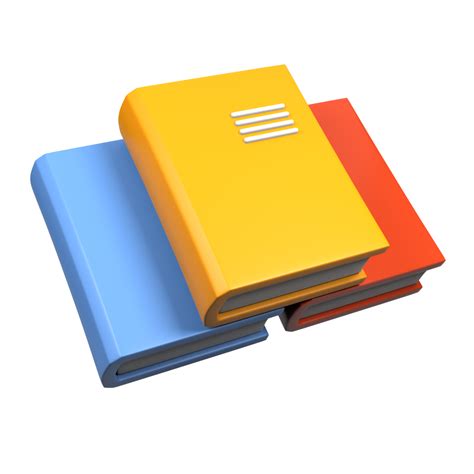 3d Book Icon Illustration 11660665 Png