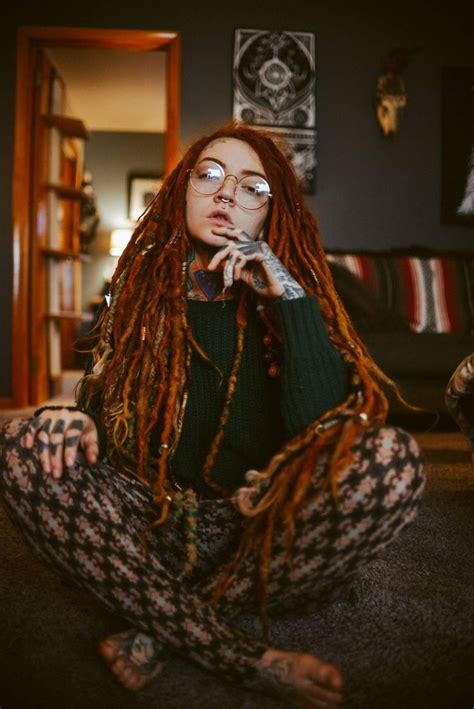 Pin By Laurie Gothic Witch Bitch Pa On Morgin Riley Model Dreads Dreadlocks Girl Girls With