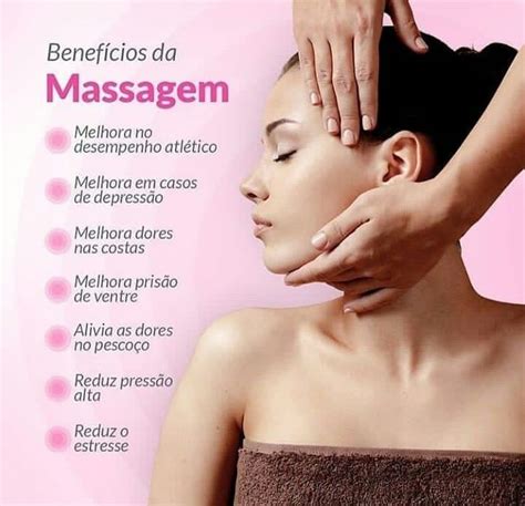 Pin De KÁtia Luza Em Dicas De Massagem Benefícios Da Massagem Frases