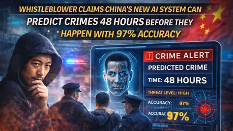 China’s Secret AI That ‘Predicts’ Crime Days Before It Happens—Here’s