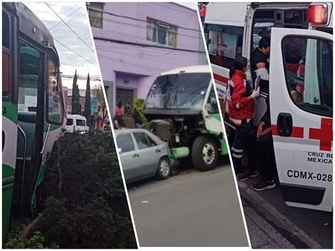 Camión se queda sin frenos y causa carambola hay 14 heridos