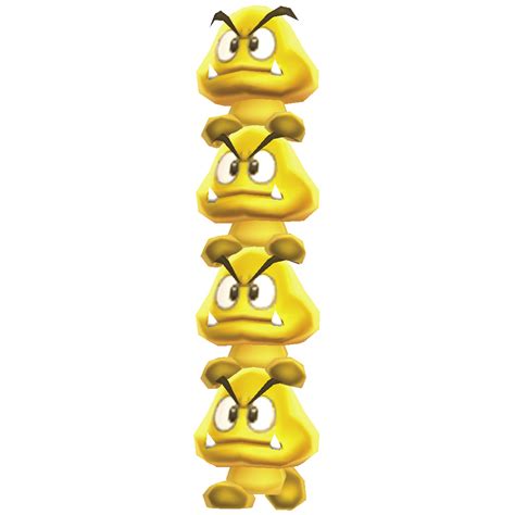 Gold Goomba Tower - Super Mario Wiki, the Mario encyclopedia