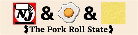 Pork Roll Egg And Cheese Bumper Sticker Nj Taylor Ham Sandwich Pride