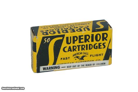 Superior 22 Short By American Cartridge Co 50 Rounds Wsafety Warning For Sale