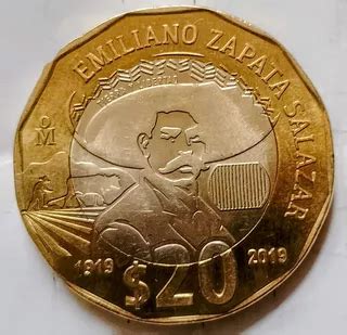 Moneda Pesos Emiliano Zapata Mercadolibre