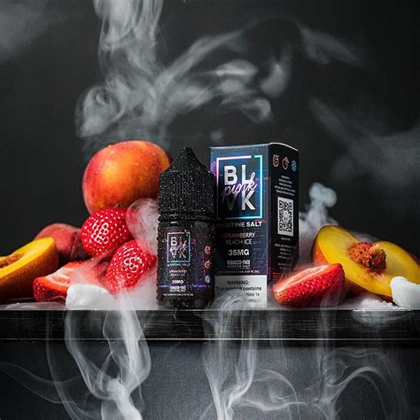 Blvk Iced Berry Peach Ml Mg Vapor Club Brasil