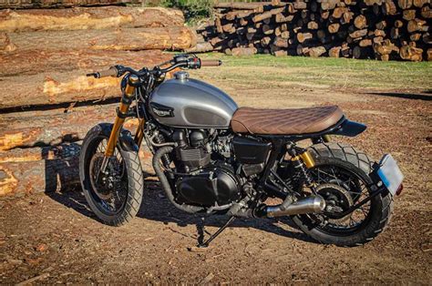 Triumph Brat Style Motorcycle Lord Drake Kustoms