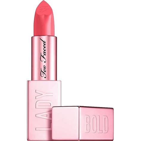 Too Faced Lady Bold Em Power Pigment Cream Lipstick Compare Prices