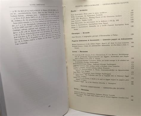 Chronique D Egypte Bulletin P Riodique De La Fondation Gyptologique