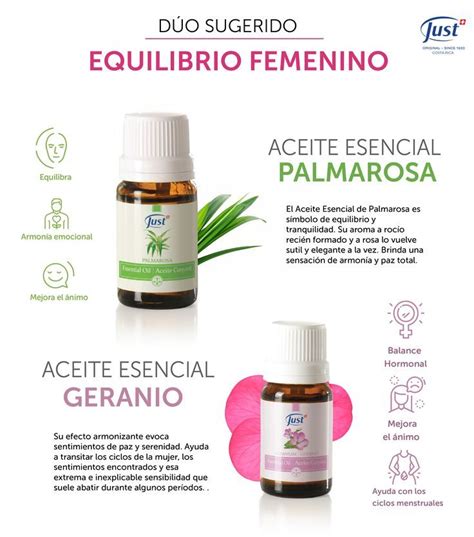 Mezcla Sugerida De Equilibrio Femenino Aceite Esencial De Geranio