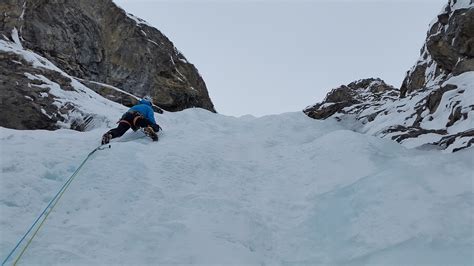 Free Images Waterfall Snow Cold Winter Adventure Mountain Range