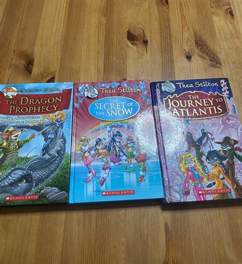 Geronimo And Thea Stilton Books Hobbies And Toys Books And Magazines Fiction And Non Fiction On Carousell