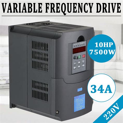 75kw 10hp 220v Vfd Variable Frequency Drive Inverter Cnc Vsd Single To