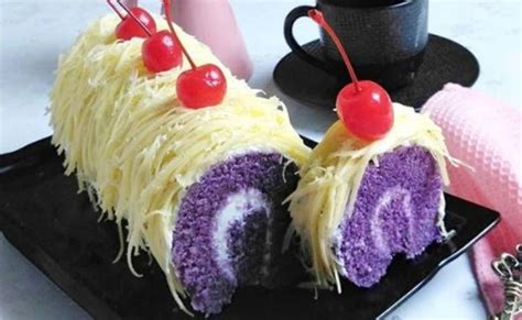 Resep Bolu Gulung Kukus Dan Cara Membuatnya Pelangi Hingga Taro