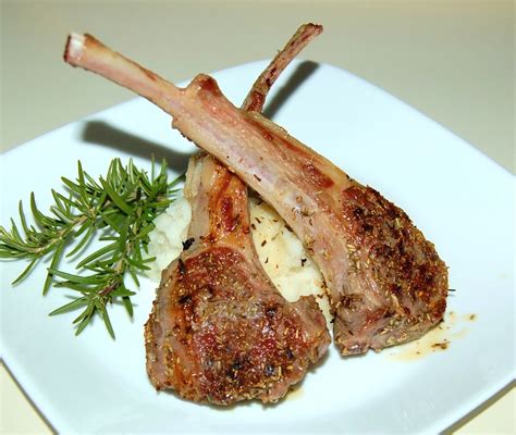 Grilled Rosemary Lamb Chops Cooking Mamas