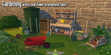 Around The Sims 4 Custom Content Download Gardening Around The