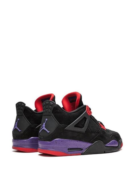 Air Jordan 4 Black Court Purple Outlet Bellvalefarms