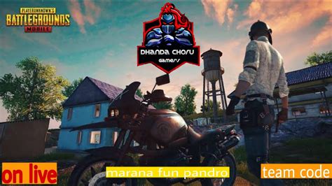 Pubg Mobile Tamil Live Room Match Fun Pandro Youtube