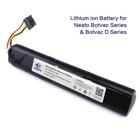 Melasta Li Ion 12v 5 1ah Replacement Battery For Neato Botvac 70e 75