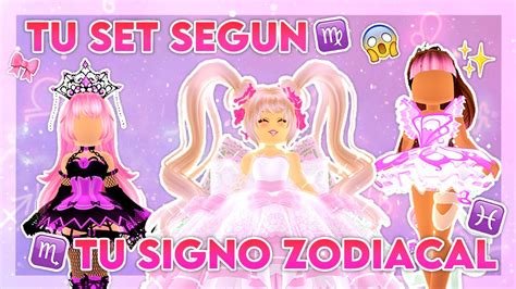 ♓ Tu Set SegÚn Tu Signo Zodiacal ♍ Roblox Royale High En Español 👑