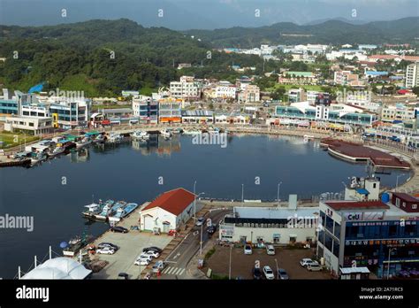 Port Of Sokcho Gangwon Do South Korea Stock Photo Alamy