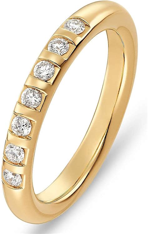 Christ Diamonds Damen Damenring Er Gelbgold Diamant