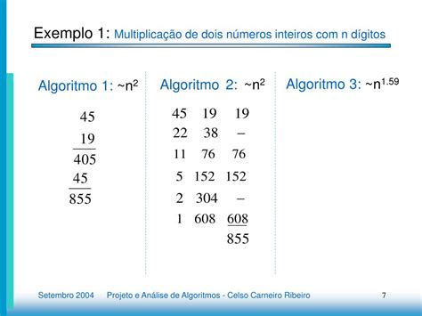 Ppt Projeto E An Lise De Algoritmos Powerpoint Presentation Free