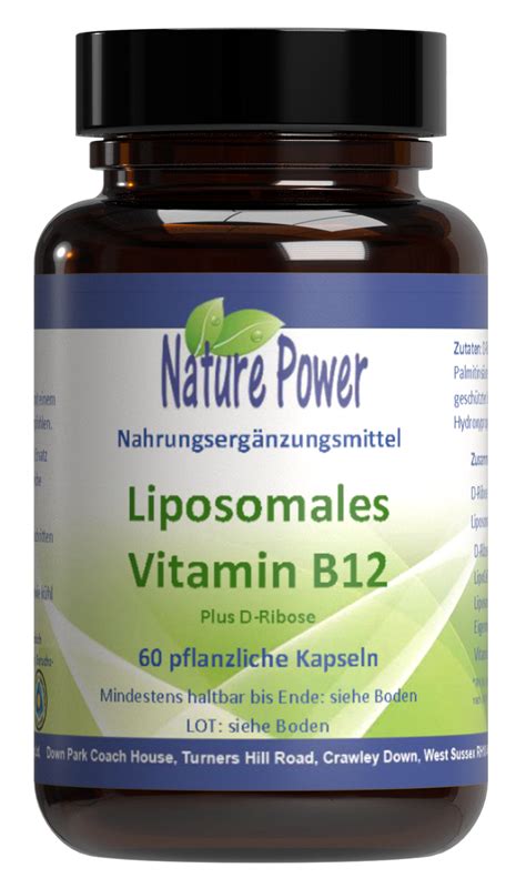 Liposomales Vitamin B Ribose Pflanzliche Kapseln Nature Power