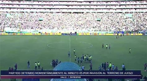 Invasi N Al Campo De Simpatizantes Del Deportivo Cali Caus Disturbios