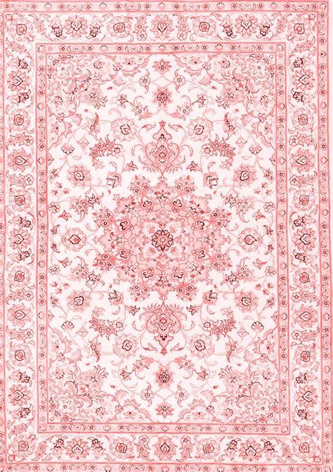 Persian Red Traditional Area Rugs5 Square Red Traditional Rugs