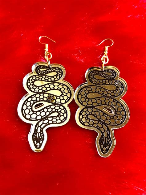 Medusa Earrings Etsy