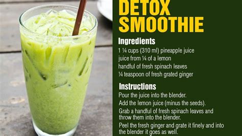 Green Smoothie Detox Recipe Superfoods Made Easy True Health Report