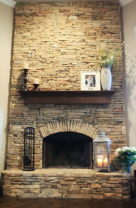 How To Build A Stacked Stone Fireplace Fireplace Guide By Linda