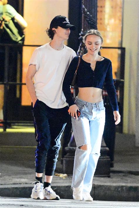 Timothée Chalamet and Lily-Rose Depp Out in NYC Pictures | POPSUGAR ...