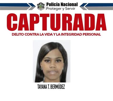 Capturan A Tayana Berm Dez Una De Las M S Buscadas Informat Panam