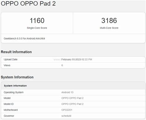 Oppo Pad 2 Hits Geekbench Reveals Specifications GoAndroid