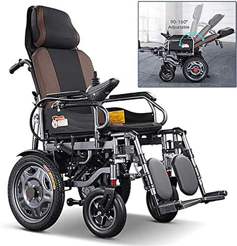 Duty Electric Wheelchair With Headrest Foldable And Lightweight Powered Wheelchairseat Width