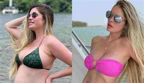 Bárbara Evans Mostra Antes E Depois Após Perder 25 Quilos Da Gravidez