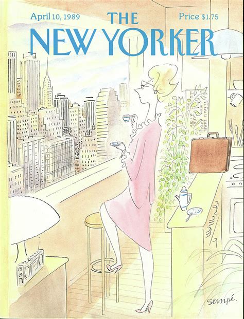 New Yorker April 10th 1989 By Jean Jacques Sempe