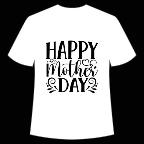 Mother S Day Typography Shirt Design For Mother Lover Mom Mommy Mama Handmade Calligraphy Vector